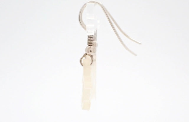 Chanel Coco Mark Clear Earrings