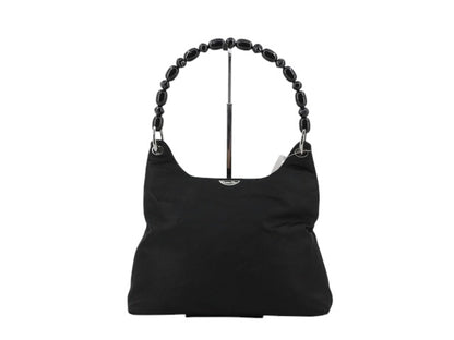 Christian Dior Maris Pearl Nylon Shoulder Bag