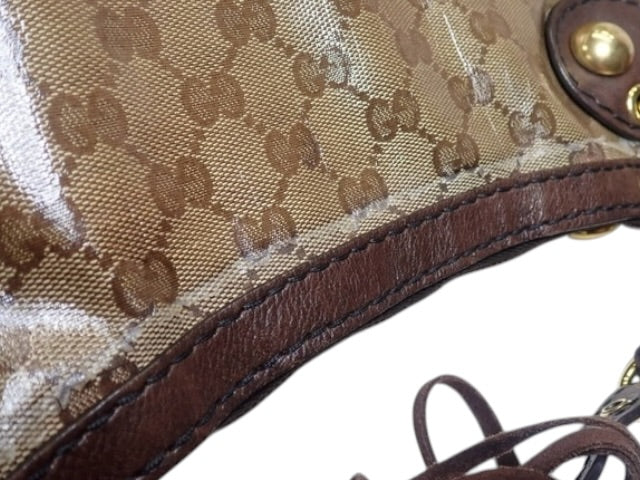 Gucci GG Crystal Heart Shoulder Bag