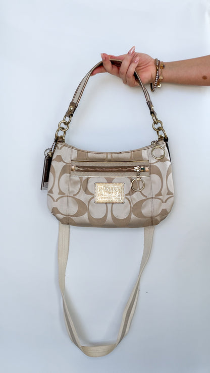 Coach Signature Shoulder & Crossbody Bag – Ivory