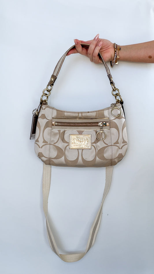 Coach Signature Shoulder & Crossbody Bag – Ivory