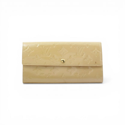 LOUIS VUITTON VERNIS WALLET (NOISETTE)