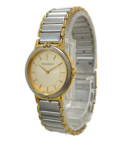 Yves Saint Laurent Two-Tone Quartz Watch