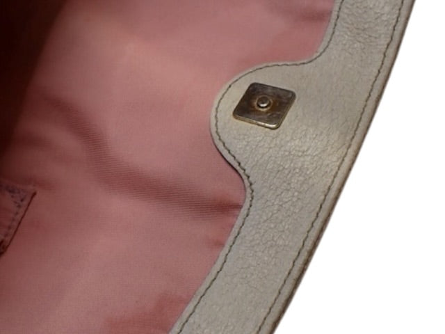 GUCCI PINK MONOGRAM SHOULDER BAG