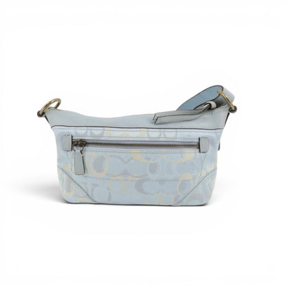 COACH Baby Blue Signature Shoulder Bag