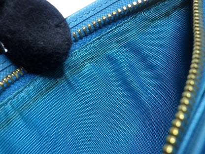 Prada Saffiano Leather Chain Bag – Turquoise