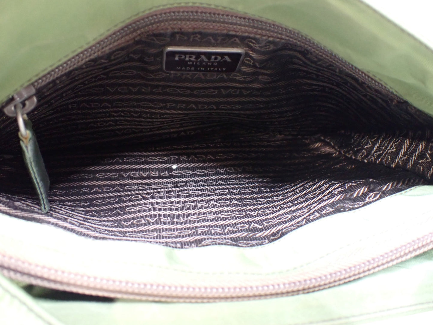 PRADA TESSUTO NYLON TOTE – KHAKI