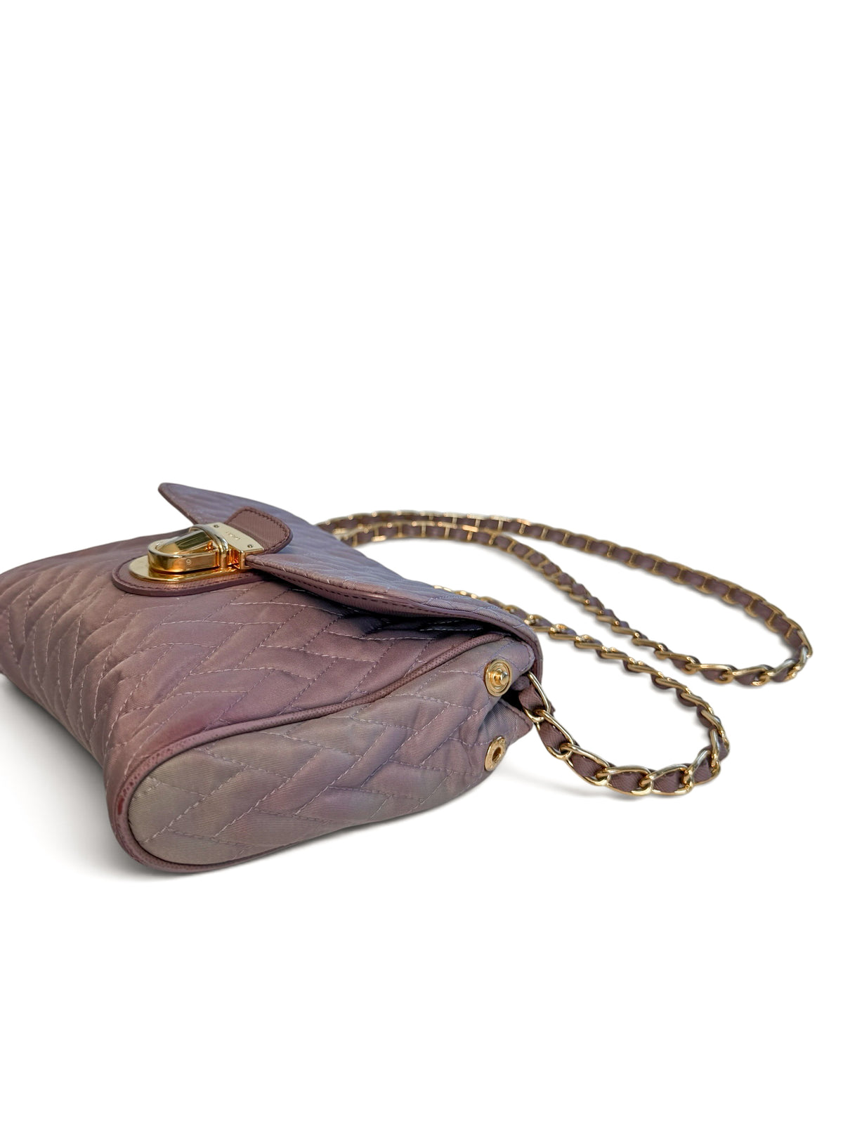 Prada Quilted Leather Chain Shoulder Bag