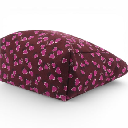 Gucci Heart Print Tote – Burgundy
