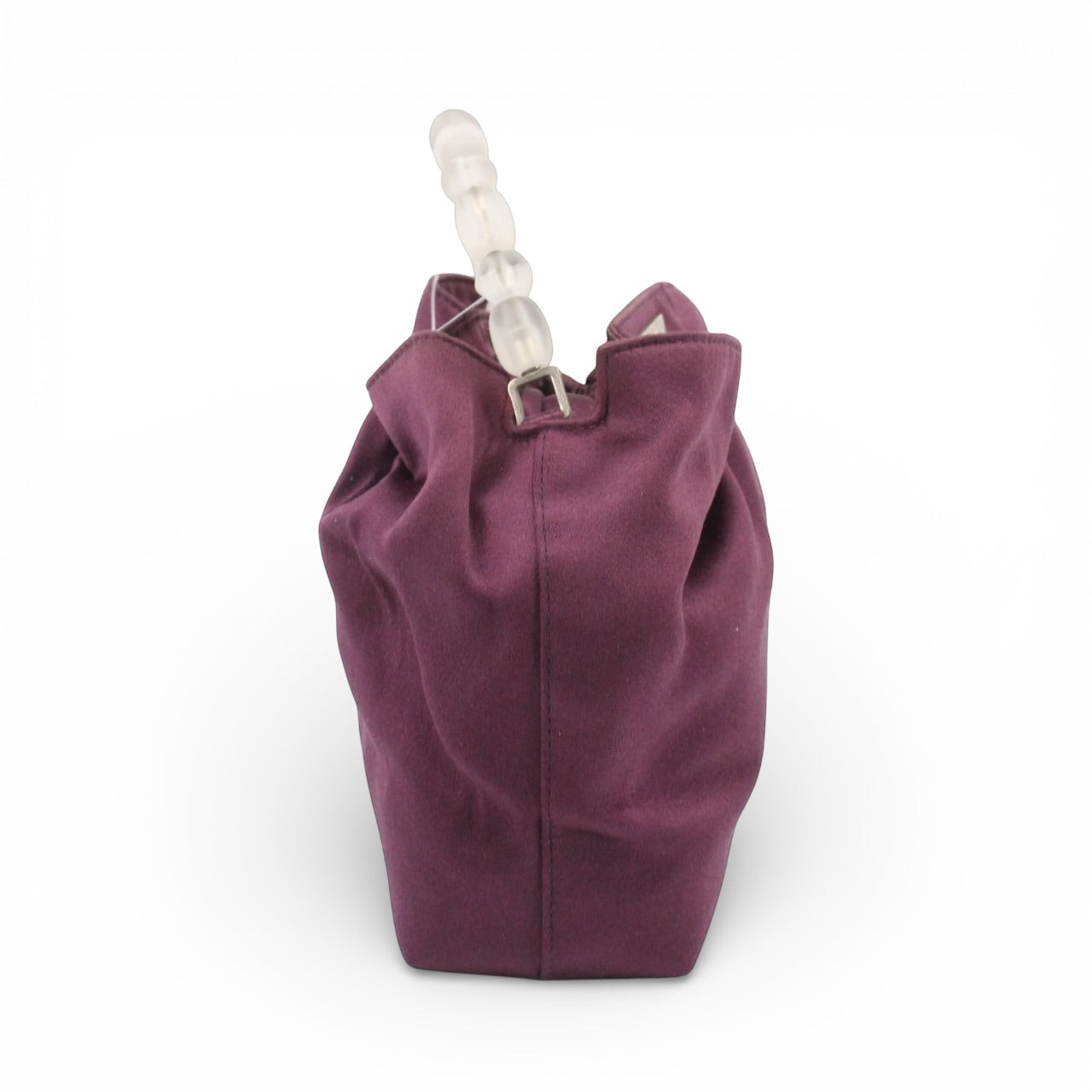 CHRISTIAN DIOR PEARL SATIN HANDBAG – A GRADE