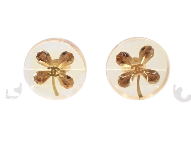 Chanel Coco Clover Earrings