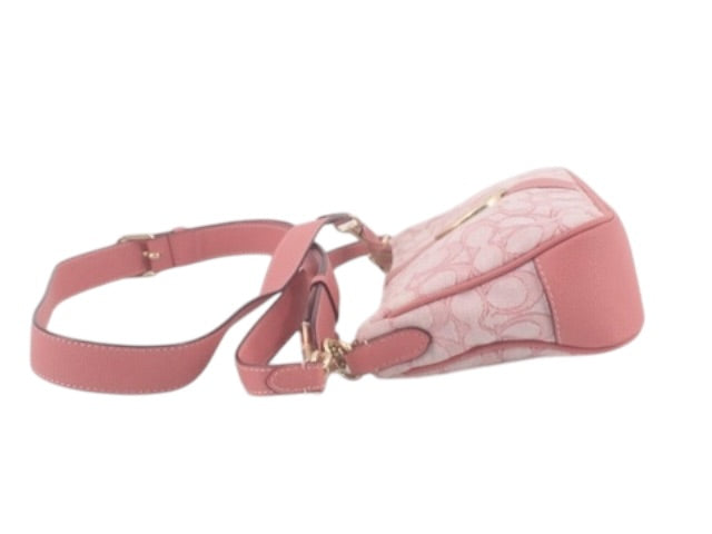 Vintage Coach Signature Swinger Bag – Pink