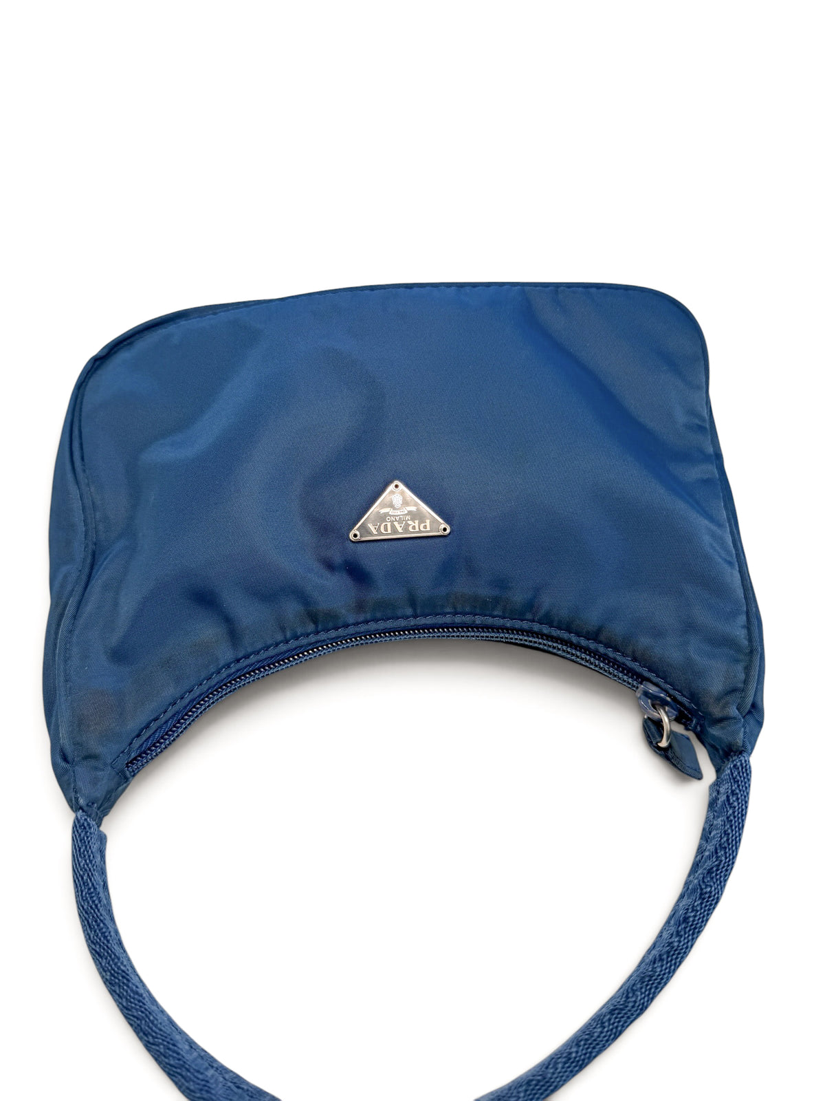 Prada Tessuto Nylon Mini Shoulder Bag – Blue