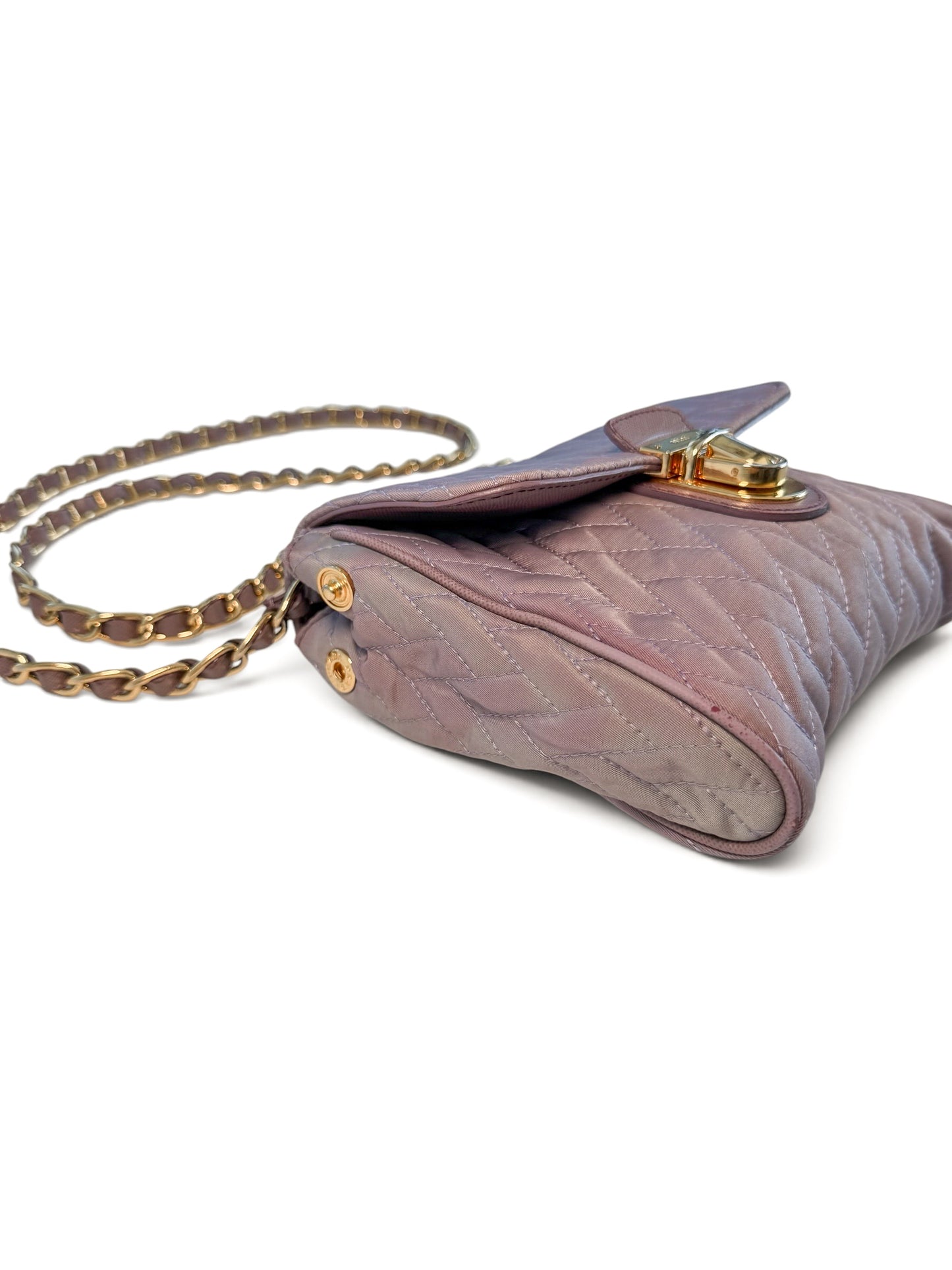 Prada Quilted Leather Chain Shoulder Bag