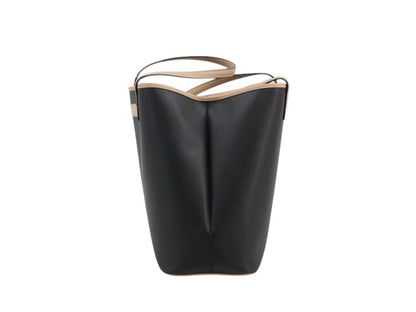Coach Black Leather Tote Bag