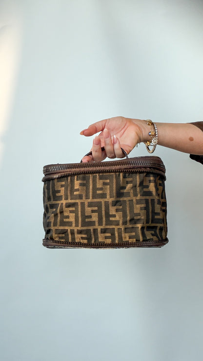 Fendi Zucca Vanity Pouch