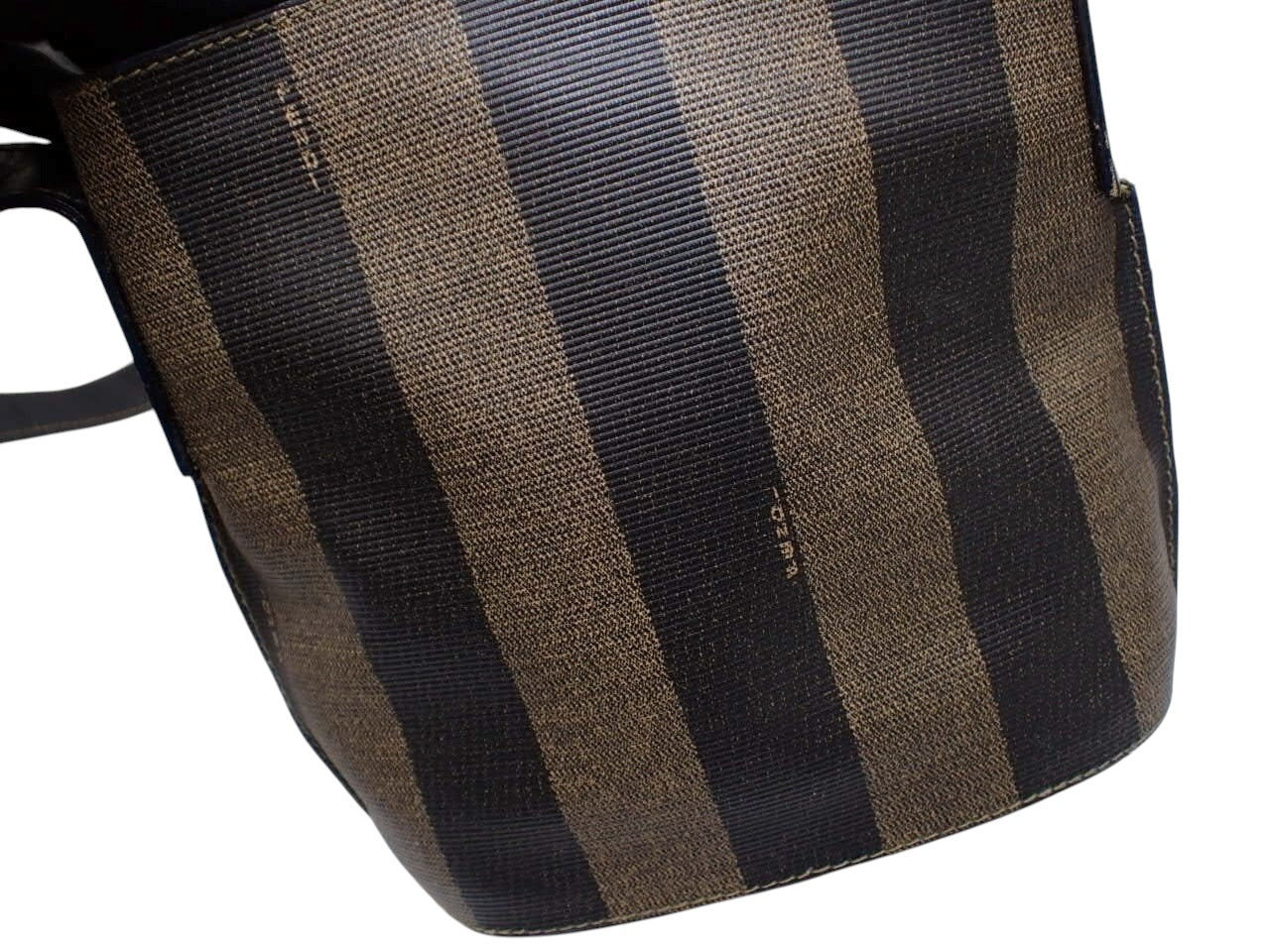 Fendi Pequin Stripe Crossbody Bag (Vintage)