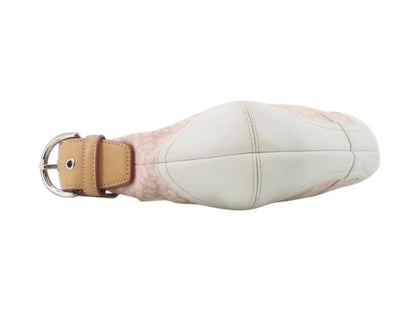 Vintage Coach Signature Shoulder Bag – Pastel Pink