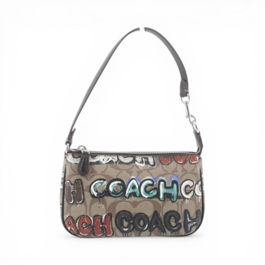 COACH SIGNATURE GRAFFITI SHOULDER BAG