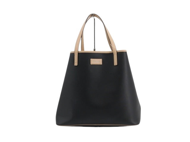 Coach Black Leather Tote Bag