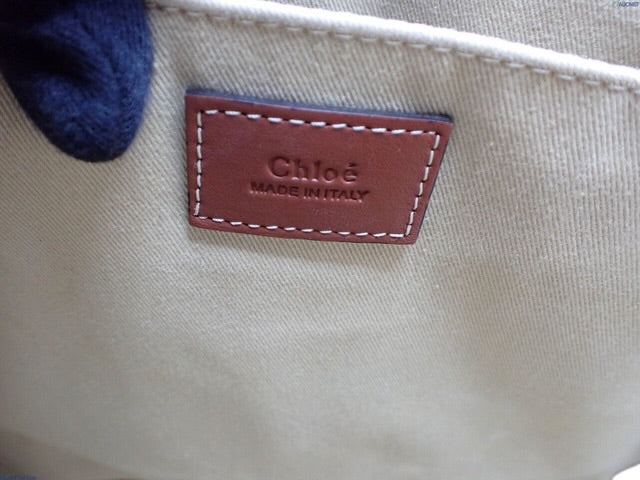 Chloé Woody Canvas Tote