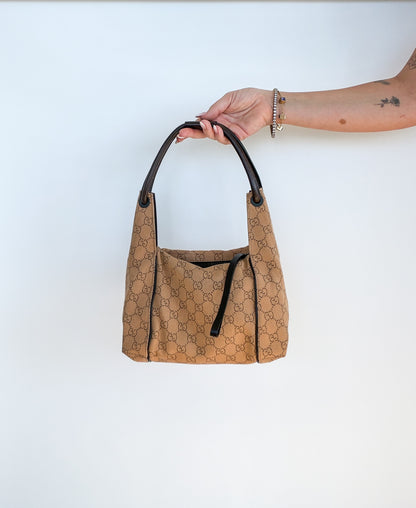 Gucci GG Canvas Abbey Shoulder Bag