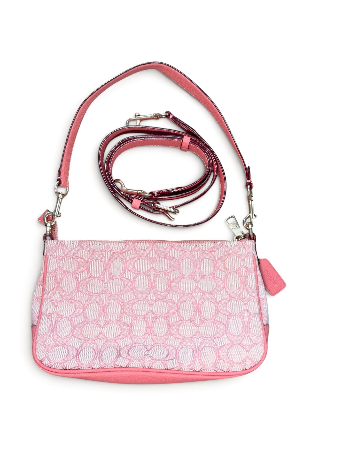 Vintage Coach Signature Swinger Bag – Pink