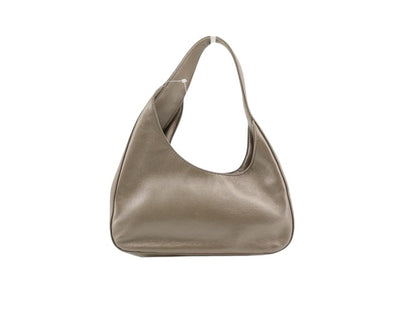 Prada Metallic Leather Hobo Bag – Champagne