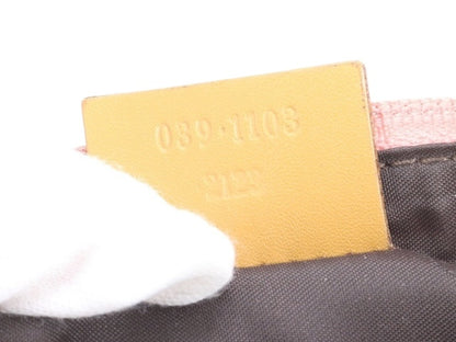 Gucci GG Canvas Slim Shoulder Bag – Pink