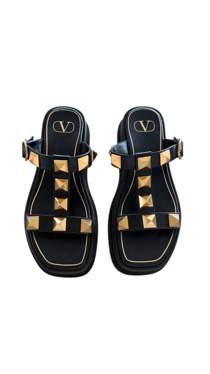 VALENTINO GARAVANI ROMAN STUD SANDALS