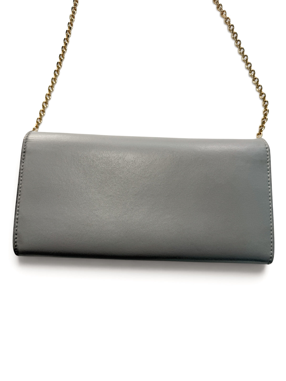 Fendi Leather Studded Chain bag