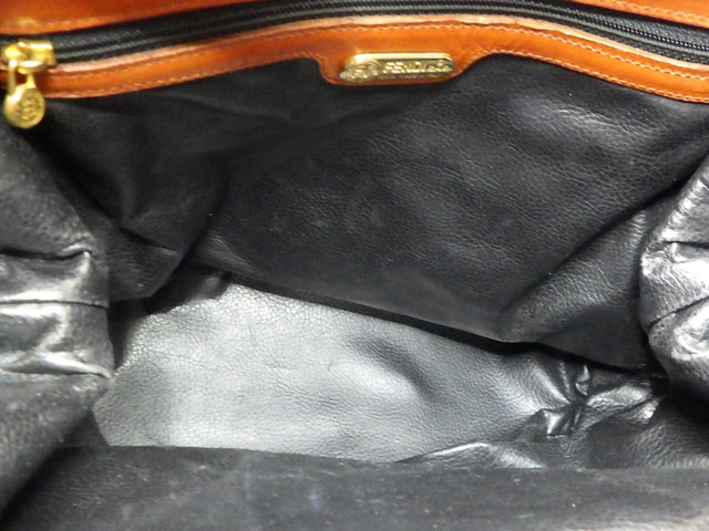 Fendi Pequin Stripe shoulder Bag