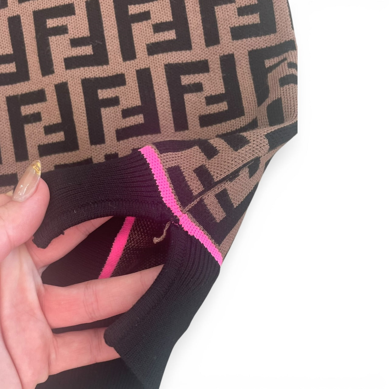 Fendi FF Knit Top – Size 40