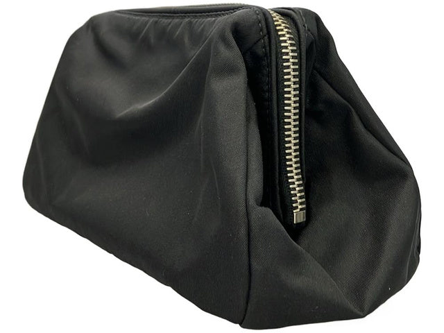 Prada Nylon Triangle Logo Clutch