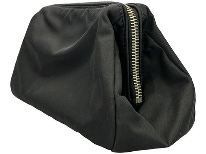 Prada Nylon Triangle Logo Clutch