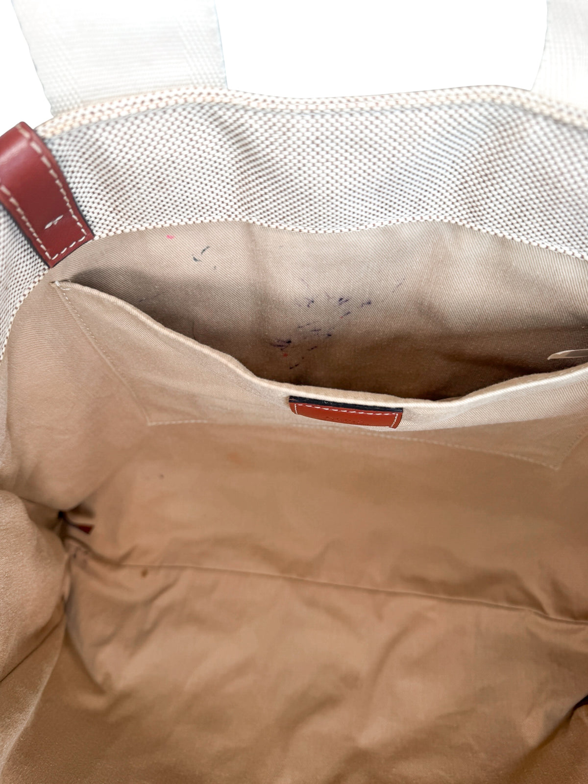 Chloé Woody Canvas Tote