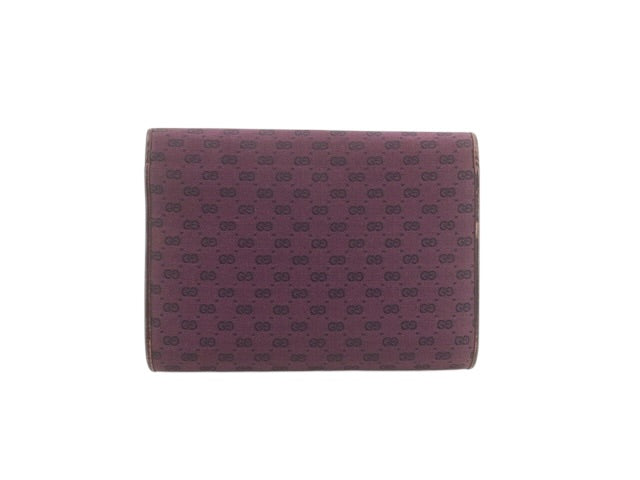 Gucci GG Monogram Chain Shoulder Bag – Purple