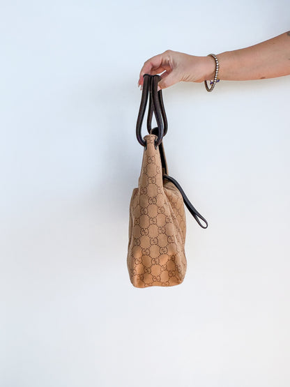 Gucci GG Canvas Abbey Shoulder Bag