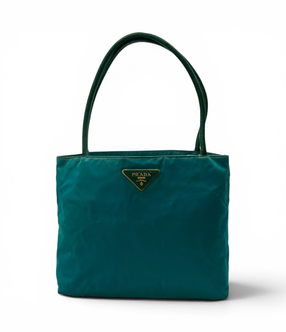 Prada Tessuto City Tote – Turchese Nylon