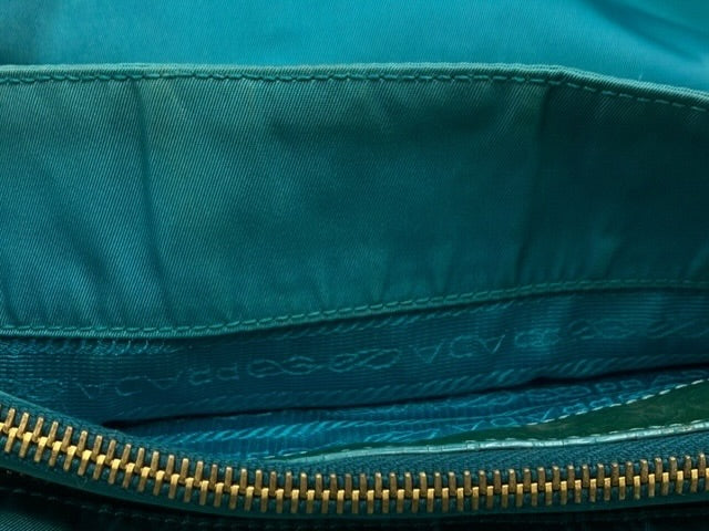 Prada Tessuto City Tote – Turchese Nylon