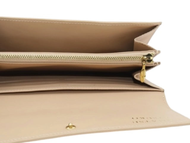 LOUIS VUITTON VERNIS WALLET (NOISETTE)