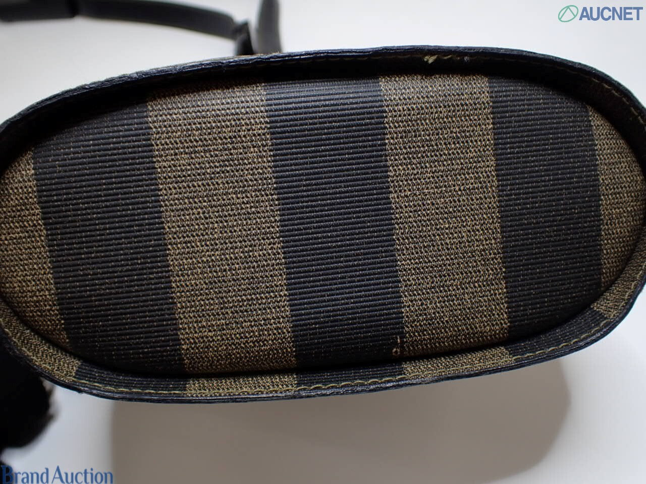 Fendi Pequin Stripe Crossbody Bag (Vintage)