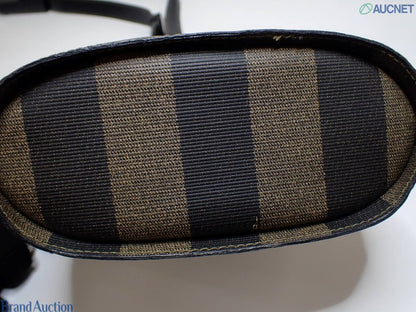 Fendi Pequin Stripe Crossbody Bag (Vintage)