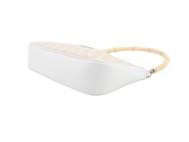 Gucci Bamboo GG Canvas Shoulder Bag