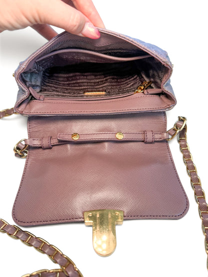 Prada Quilted Leather Chain Shoulder Bag
