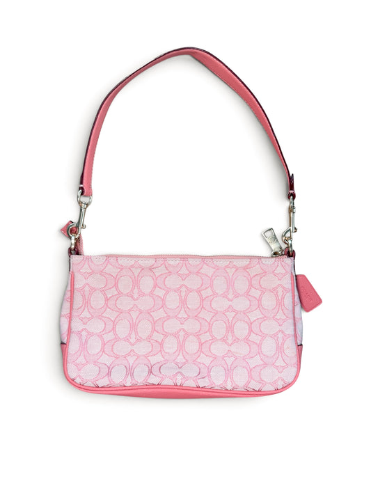 Vintage Coach Signature Swinger Bag – Pink