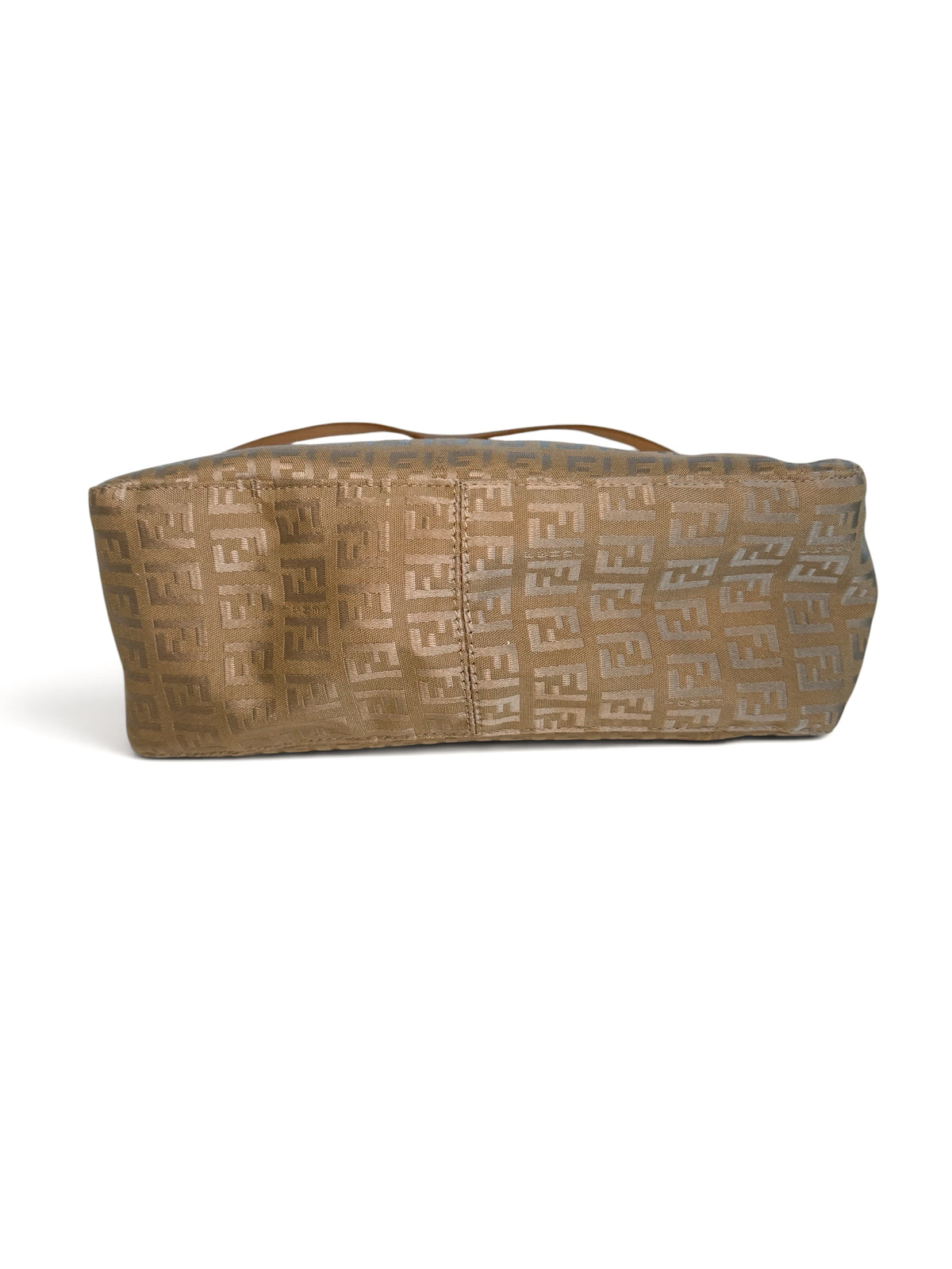 Vintage Fendi Zucchino Shoulder Bag – Beige Monogram