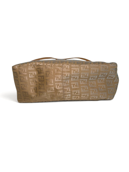 Vintage Fendi Zucchino Shoulder Bag – Beige Monogram