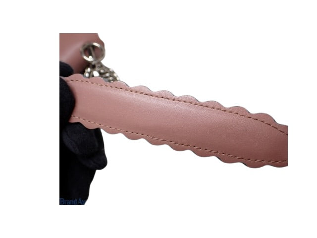 FENDI SCALLOPED LEATHER BAG