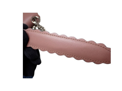 FENDI SCALLOPED LEATHER BAG